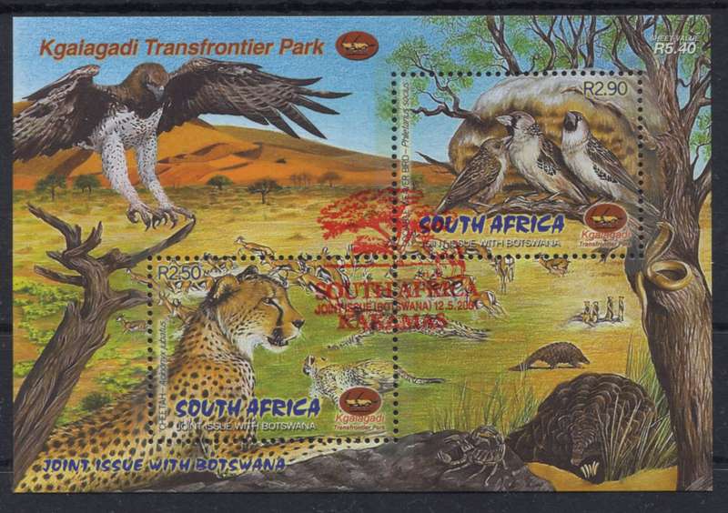 RSA - Miniature Sheet - 2001 - Used(CTO)