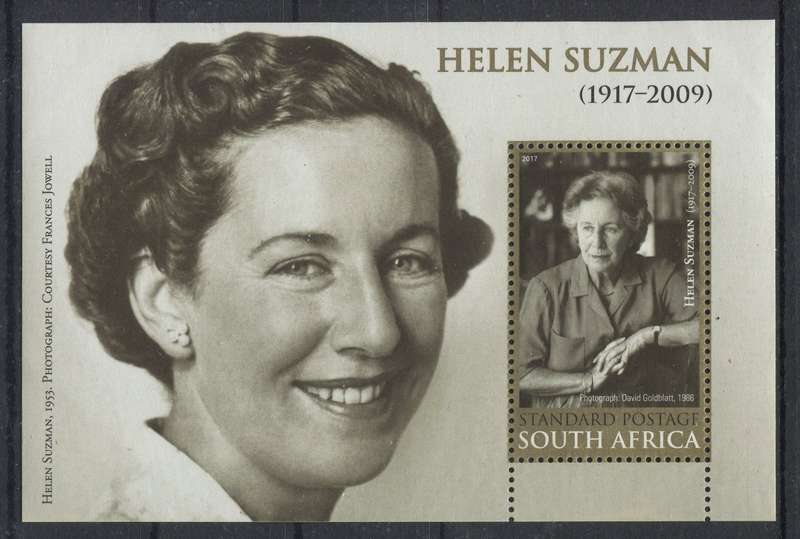 RSA - Miniature Sheet - 2017  - MNH