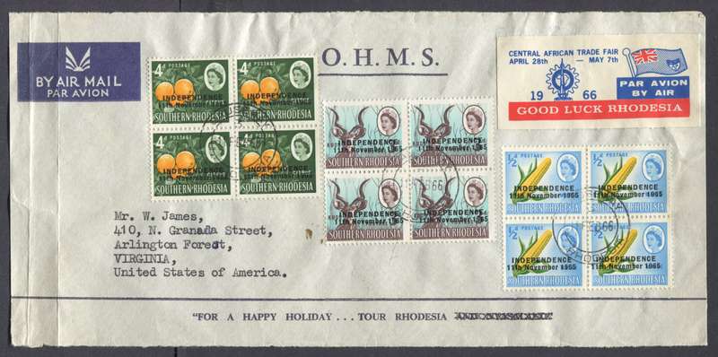 Rhodesia - Front Part ONLY With Additional Cinderella