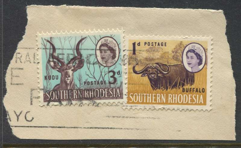 Southern Rhodesia - Used On Piece