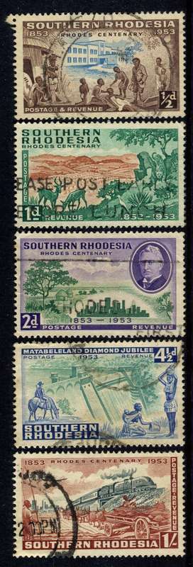 Southern Rhodesia - 1953 - Used