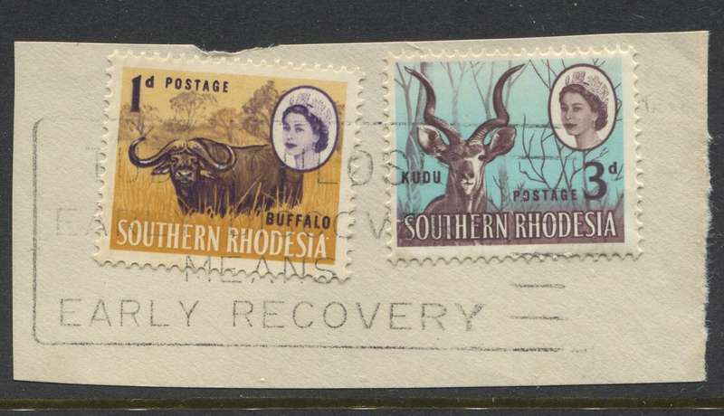 Southern Rhodesia - Used On Piece