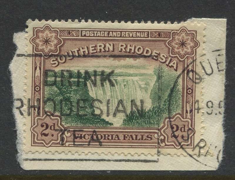Southern Rhodesia - Used On Piece