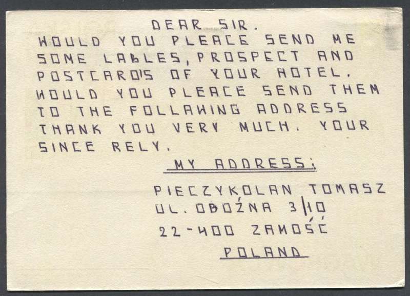 Poland - Post Card