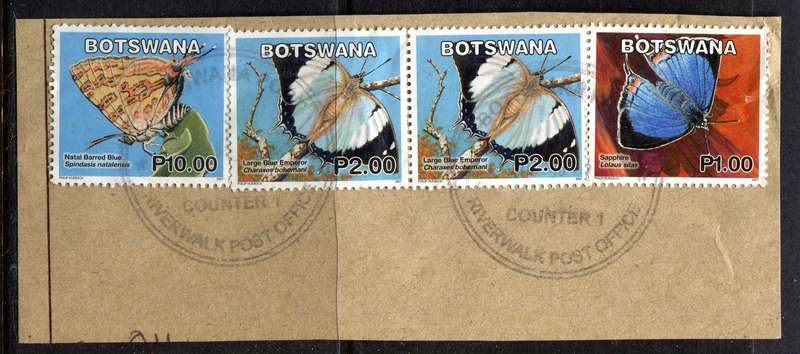Botswana - Used On Piece