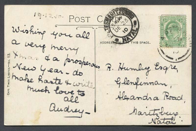 Cape of Good Hope - Post Card