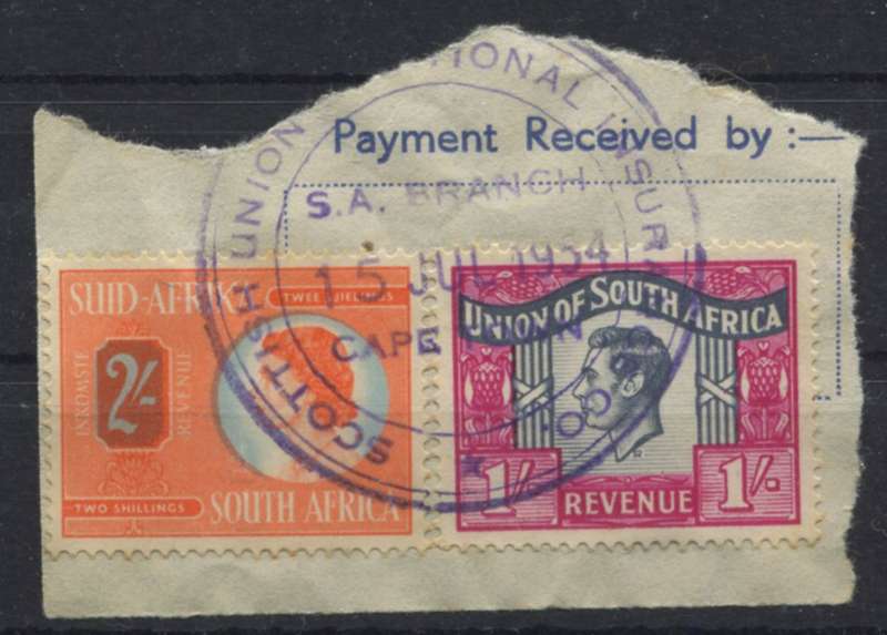 Union of SA - Revenue - Used on Piece