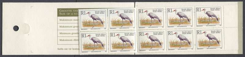 RSA - Booklet - 1997 - MNH