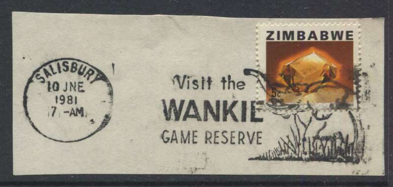 Zimbabwe - Used On Piece