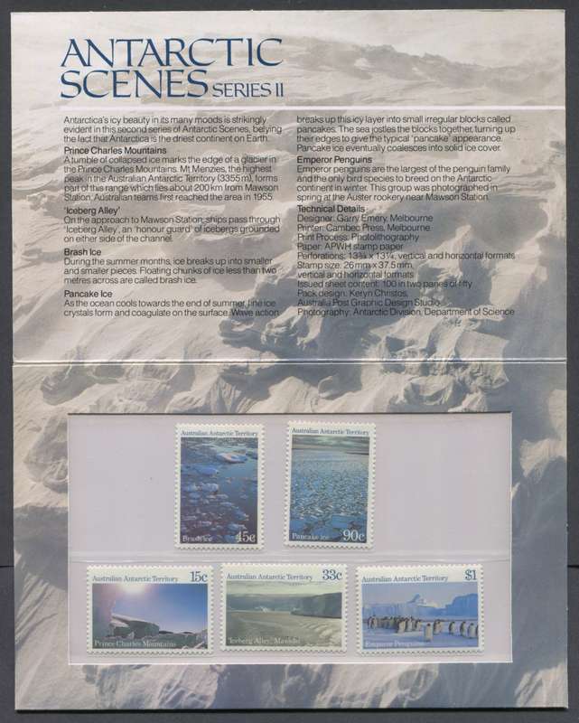 Australian Antarctic Territory - Presentation Pack - 1985 - MNH