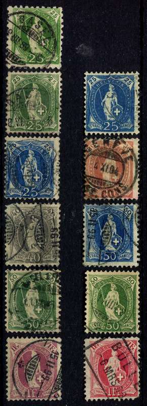 Switzerland - 1882 - Used