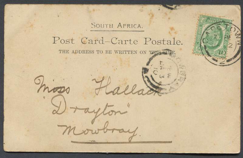 Cape of Good Hope - Post Card