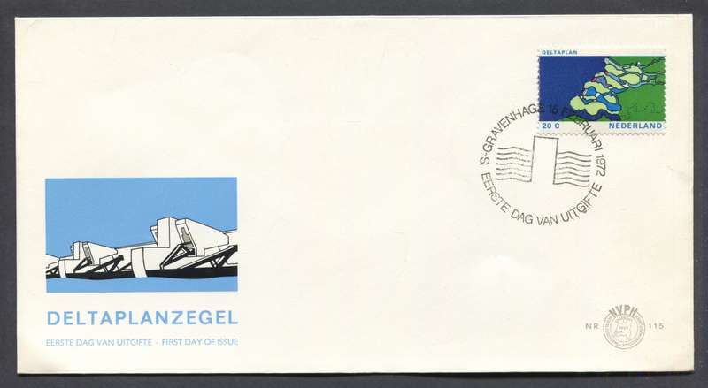 Netherlands - FDC - No 115 - 1972 - Unaddressed