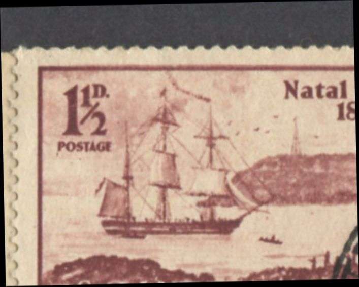 Union of SA - Cover With "Pennant" Flaw