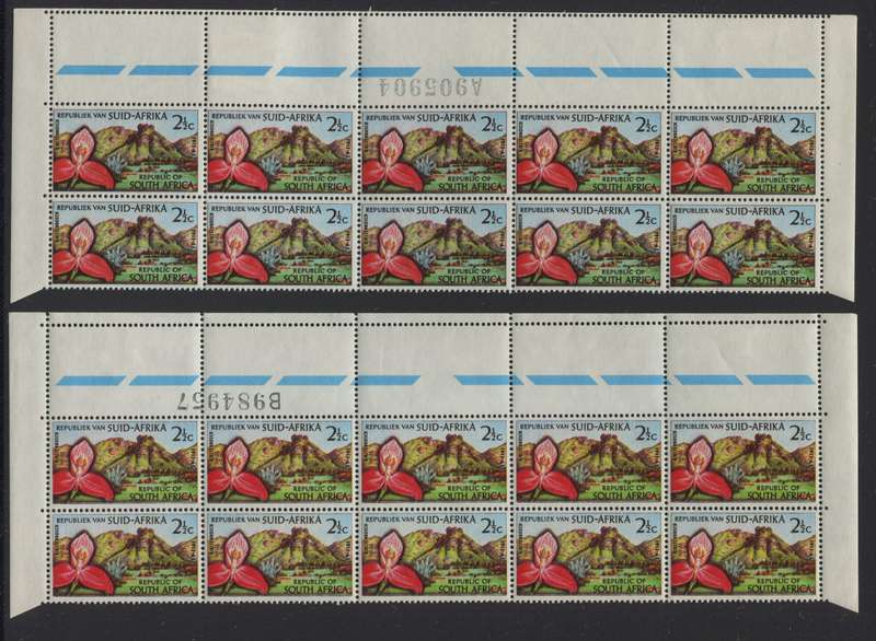 RSA - Set of 4 Control Blocks Of 10 - 1963 - MM