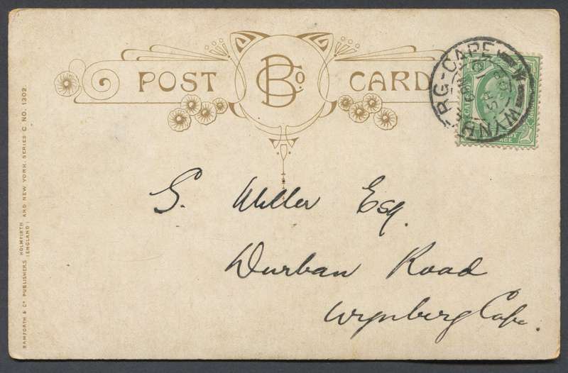 Cape of Good Hope - Post Card