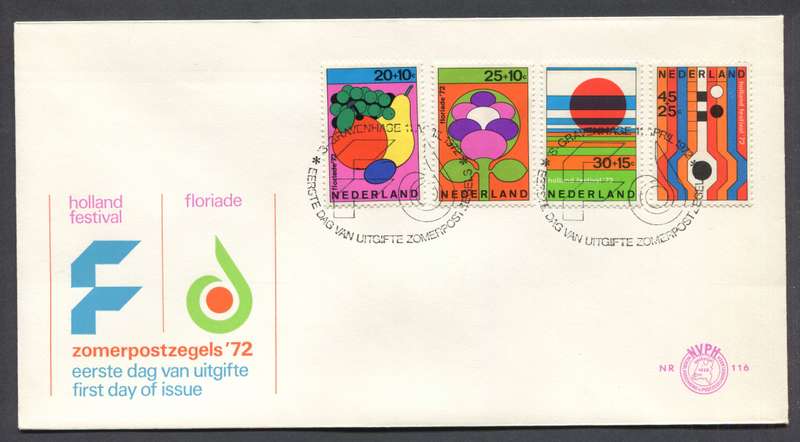 Netherlands - FDC - No 116 - 1972 - Unaddressed