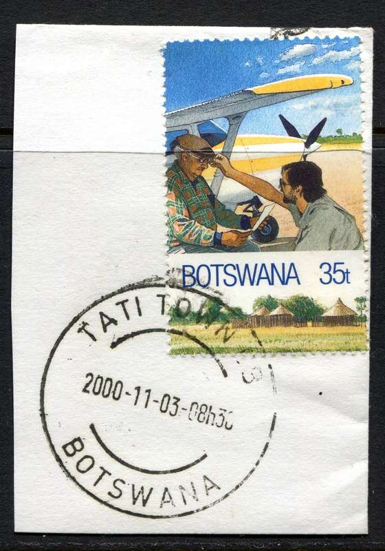 Botswana - Used On Piece