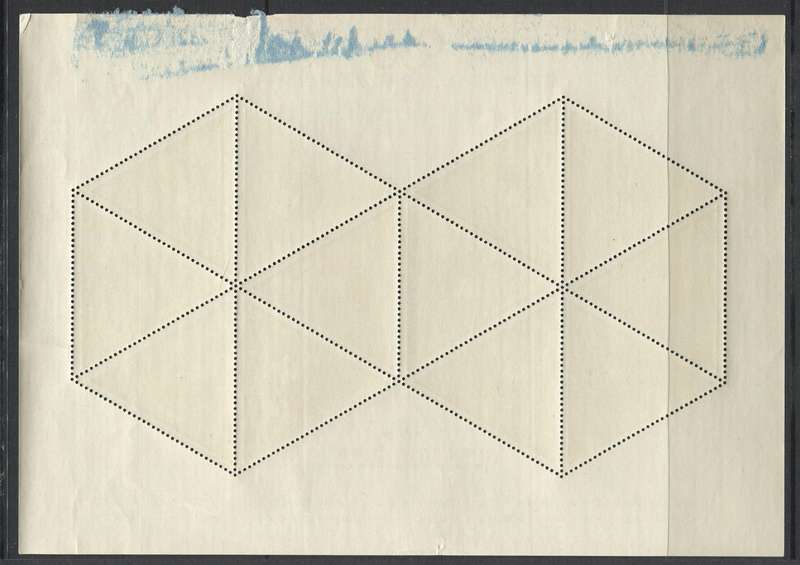 Japan - Cinderella - Sheet - Olympics 1964 - Some Paper Remains
