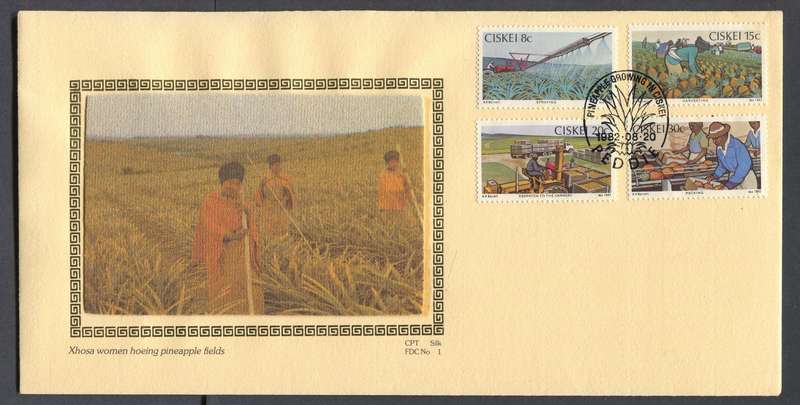 Ciskei - "Silk" FDC