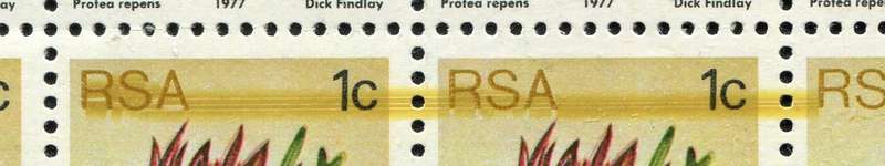 RSA - Minor Variety - 1977 - MNH