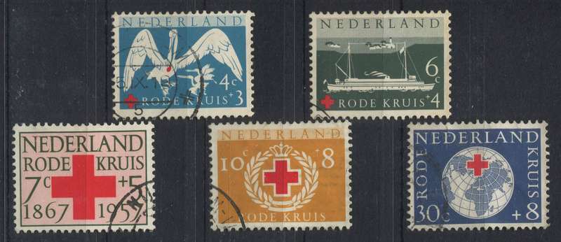 Netherlands - 1957 - Used