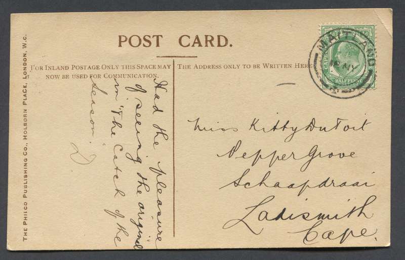 Cape of Good Hope - Post Card