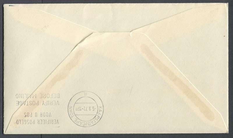 RSA - FDC No 22 - 1972