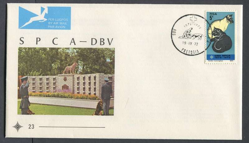 RSA - FDC No 23 - 1972