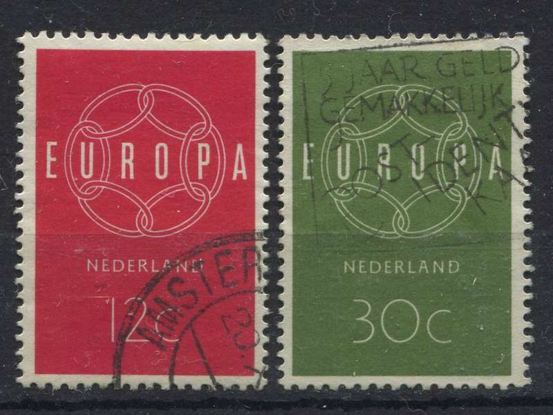Netherlands - 1959 - Used
