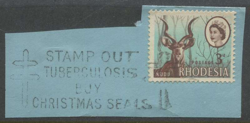 Rhodesia - Used On Piece