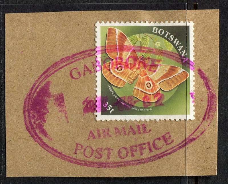 Botswana - Used On Piece