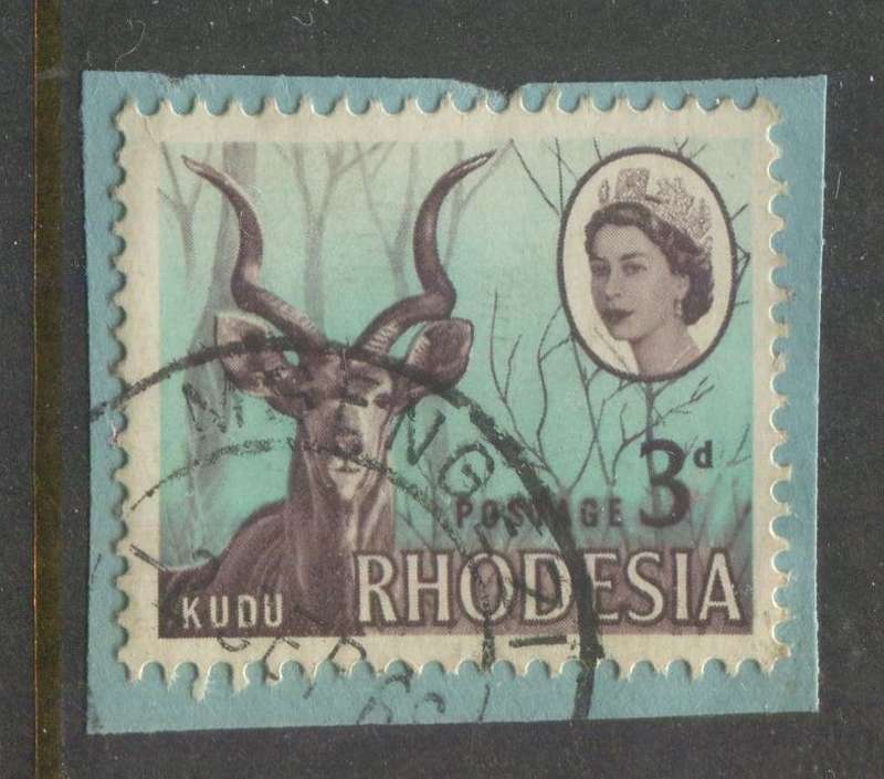 Rhodesia - Used On Piece