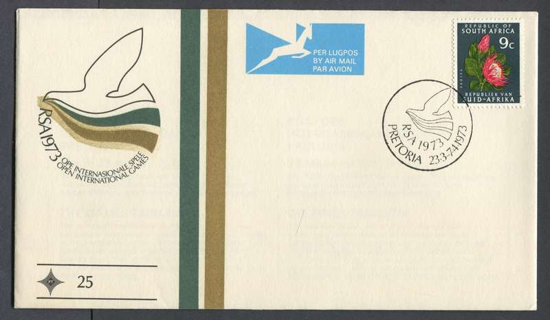 RSA - FDC No 25 - 1973