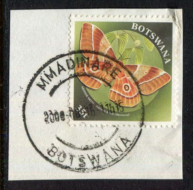 Botswana - Used On Piece