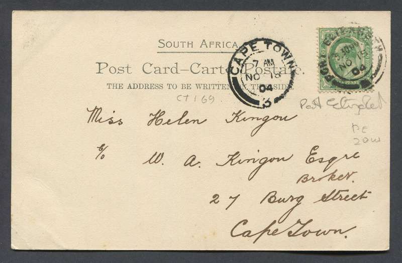 Cape of Good Hope - Post Card