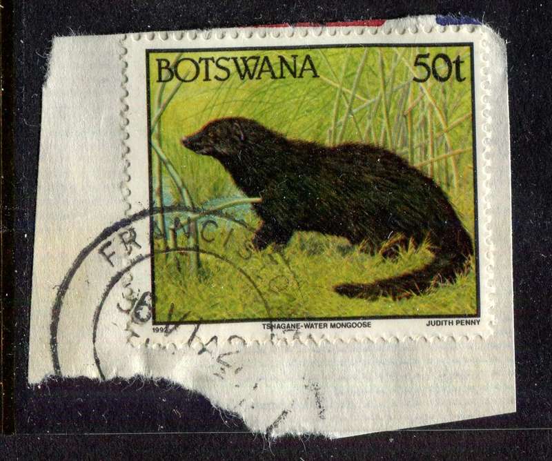 Botswana - Used On Piece