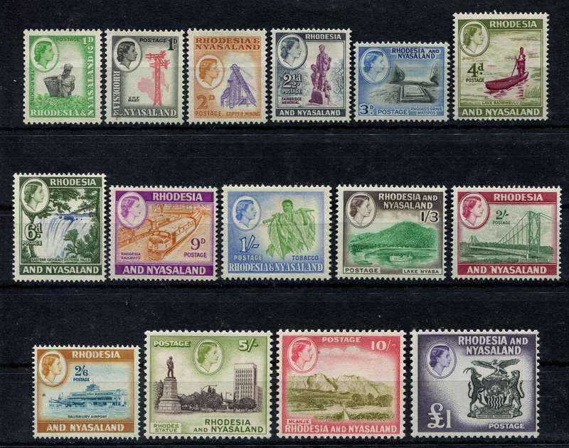 Rhodesia and Nyasaland - 1959 - MM