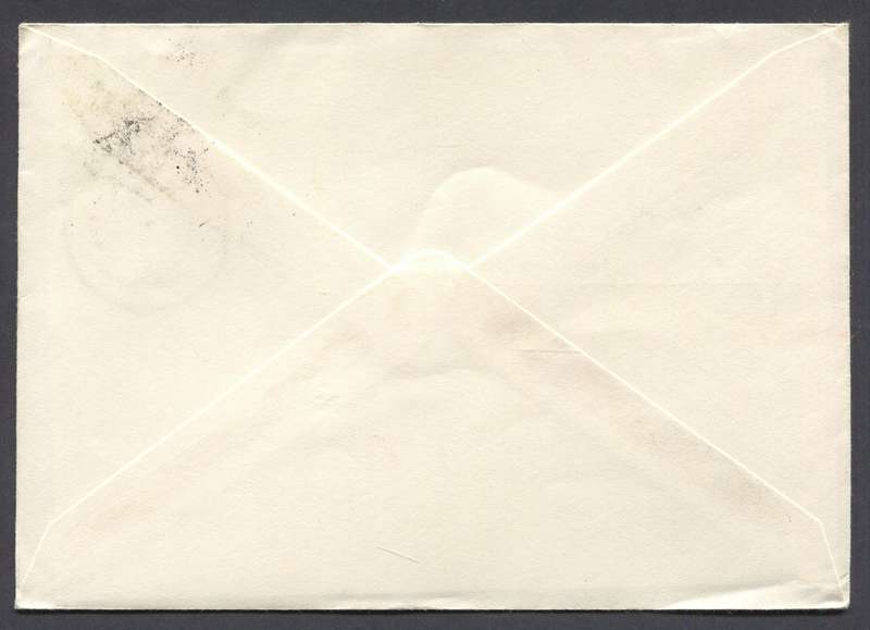RSA - Signed Paquebot Cover