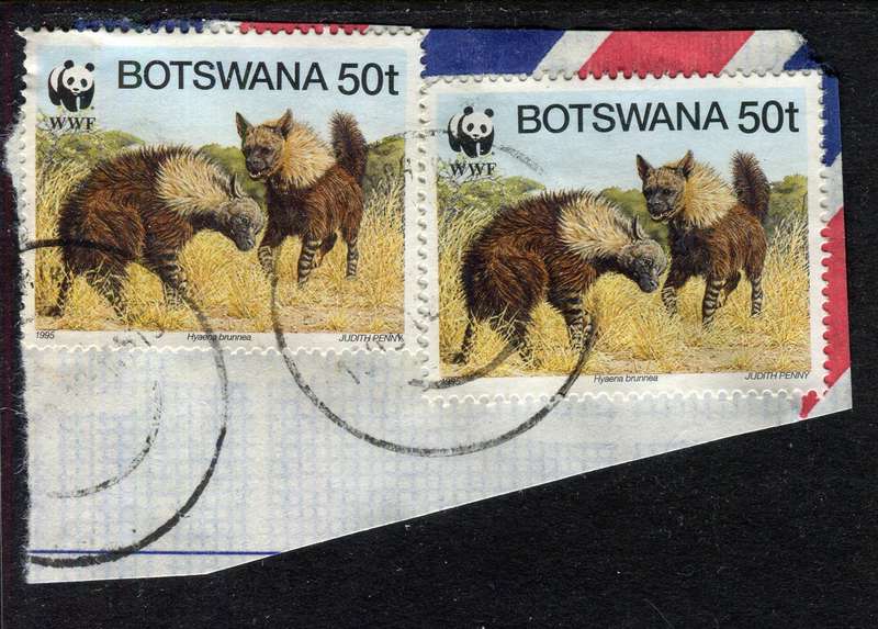 Botswana - Used On Piece