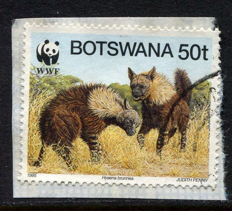 Botswana - Used On Piece