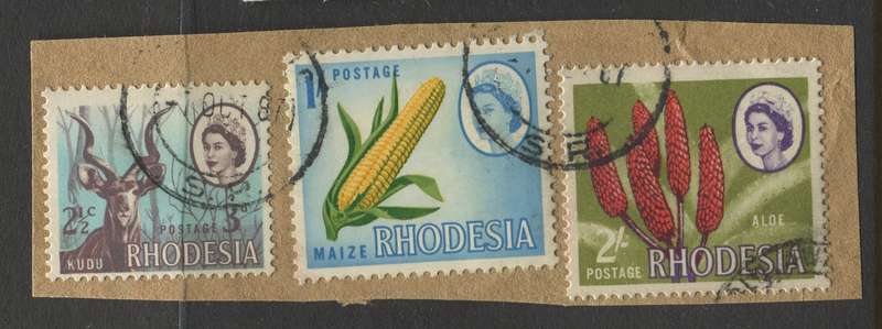 Rhodesia - Used On Piece