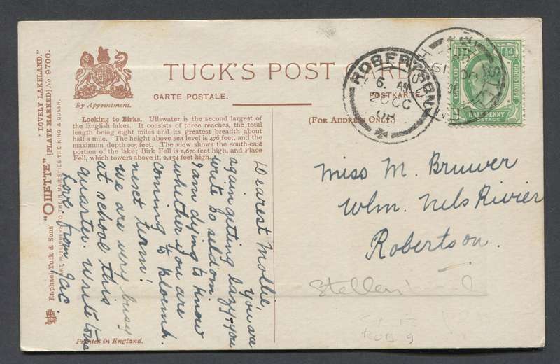 Cape of Good Hope - Post Card