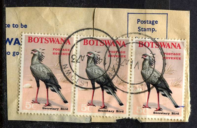 Botswana - Used On Piece
