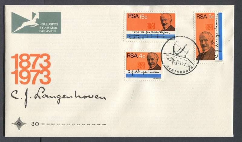 RSA - FDC No 30 - 1973