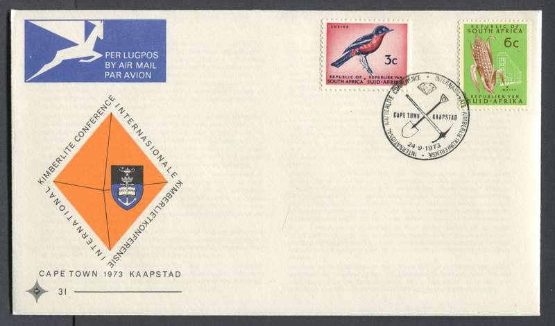 RSA - FDC No 31 - 1973