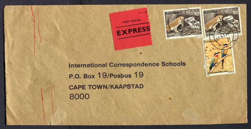 Botswana - "Maxi" Size Express Cover