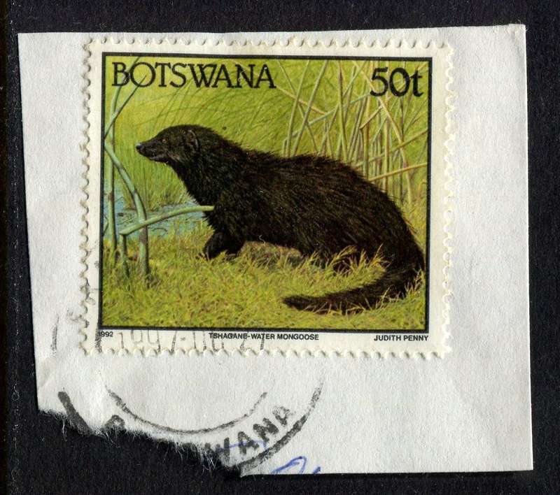 Botswana - Used On Piece