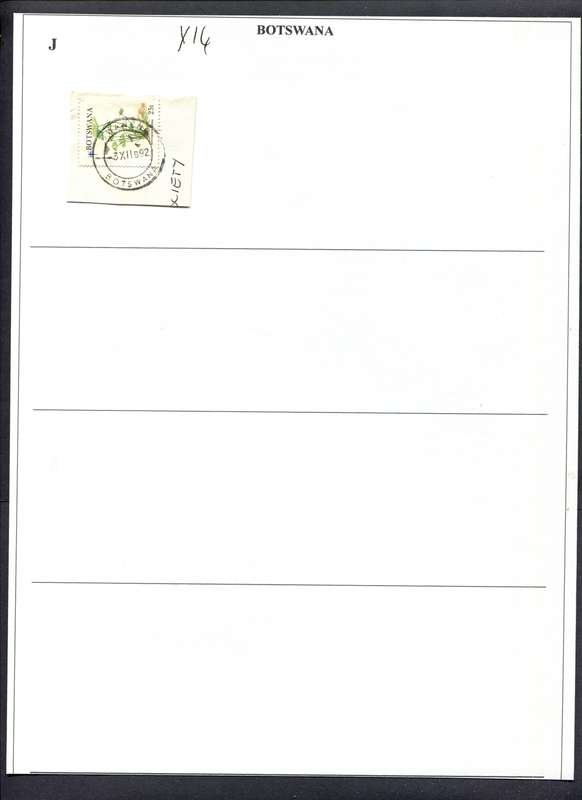 Botswana - 1 Piece Mounted(Hinged) on Album Page
