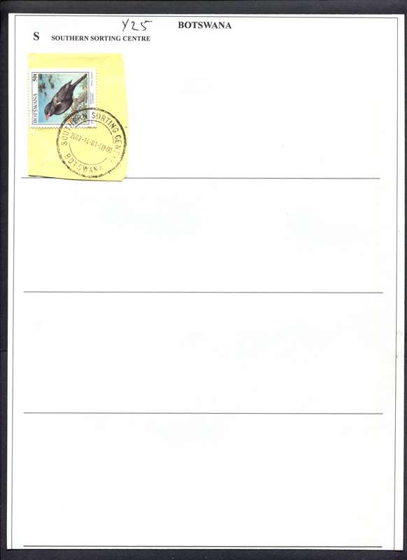 Botswana - 1 Piece Mounted(Hinged) on Album Page